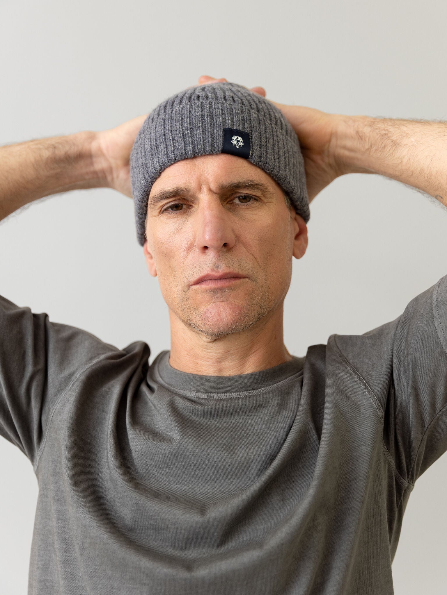 Modelshot / Grey Melange / Detail